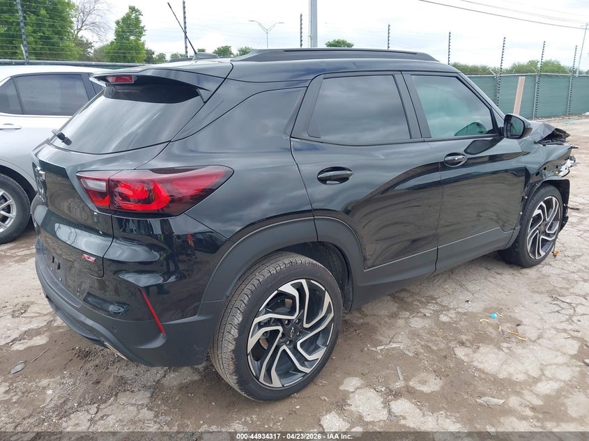 2025 Chevrolet Trailblazer VIN KL79MTSL2SB049614 IAAI salvage auction — FRONT END, Salvage (Texas), sold $3,850 on 2026-07-13 (photo 4)