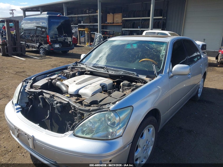 2006 Lexus Ls 430 VIN JTHBN36FX65043763 IAAI salvage auction — FRONT END, Salvage (Hawaii), sold $100 on 2026-07-14 (photo 6)