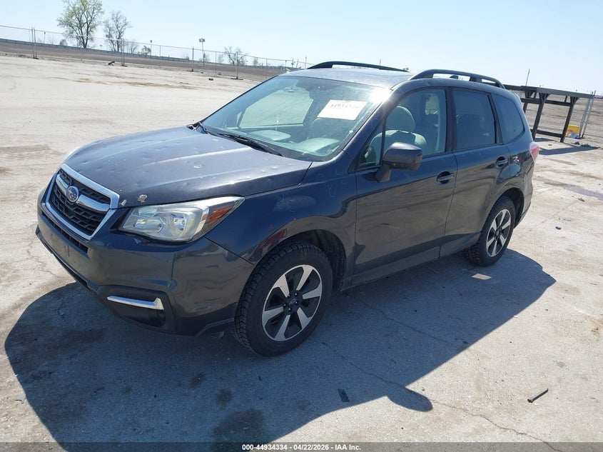 2017 Subaru Forester VIN JF2SJAEC2HH480877 IAAI salvage auction — HAIL, Salvage (Iowa), sold $2,100 on 2026-07-14 (photo 2)