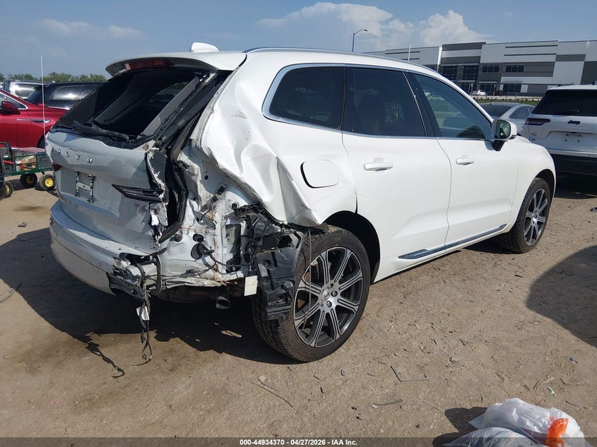 2019 Volvo Xc60 VIN YV4A22RL2K1344687 IAAI salvage auction — REAR END, Original (Texas), sold $8,500 on 2026-07-14 (photo 4)