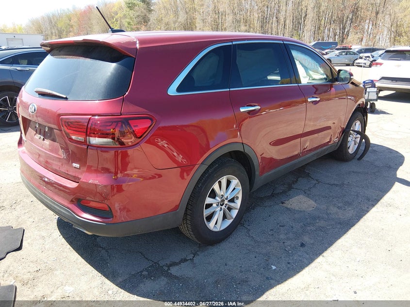 2019 Kia Sorento VIN 5XYPGDA35KG534571 IAAI salvage auction — RIGHT SIDE, Salvage Title, sold $1,750 on 2026-09-11 (photo 4)