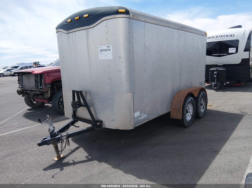 2006 Haul mark ind Unknown VIN 16HCB12106H150873 IAAI salvage auction — REAR END, Salvage (Utah), sold $50 on 2026-07-17 (photo 2)