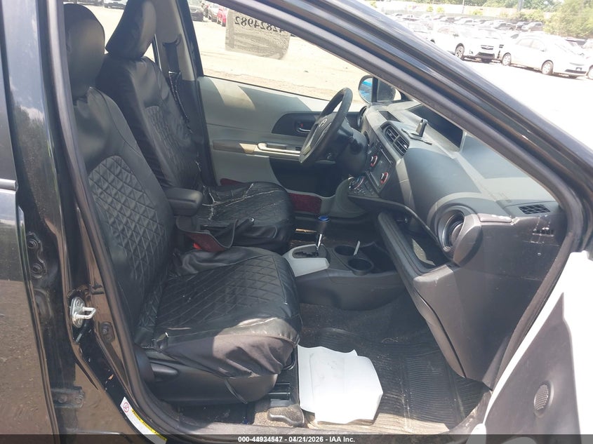 2012 Toyota Prius c VIN JTDKDTB34C1007361 IAAI salvage auction — FRONT & REAR, Salvage (Idaho), sold $1,475 on 2026-07-31 (photo 5)