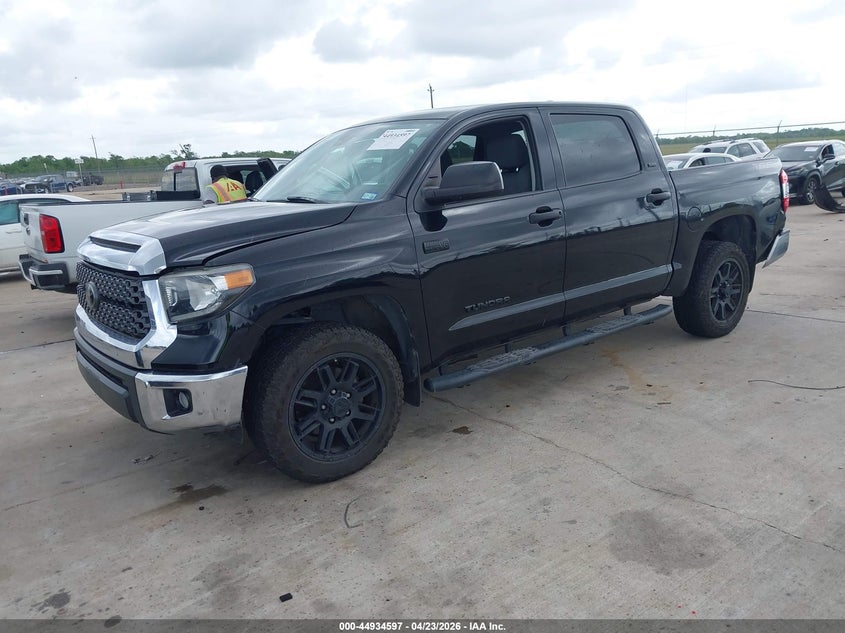 2020 Toyota Tundra VIN 5TFDY5F19LX954412 IAAI salvage auction — REAR END, Original (Texas), sold $20,075 on 2026-07-10 (photo 2)