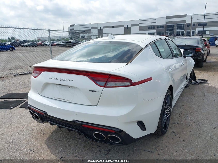 2022 Kia Stinger VIN KNAE45LC3N6108997 IAAI salvage auction — FRONT END, Salvage Title, sold $4,800 on 2026-07-07 (photo 4)