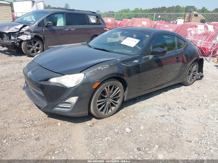 2013 Scion Fr-s VIN JF1ZNAA10D2734742 IAAI salvage auction — REAR END, Salvage (Georgia), sold $2,750 on 2026-07-24 (photo 2)