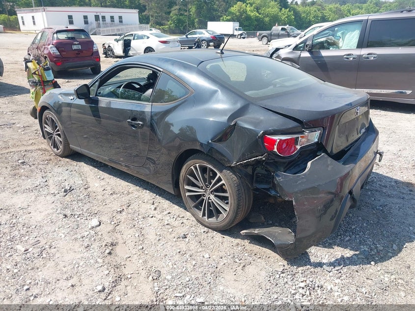 2013 Scion Fr-s VIN JF1ZNAA10D2734742 IAAI salvage auction — REAR END, Salvage (Georgia), sold $2,750 on 2026-07-24 (photo 3)