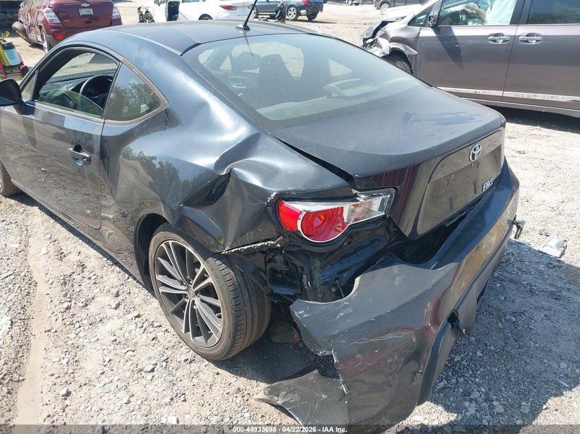 2013 Scion Fr-s VIN JF1ZNAA10D2734742 IAAI salvage auction — REAR END, Salvage (Georgia), sold $2,750 on 2026-07-24 (photo 6)