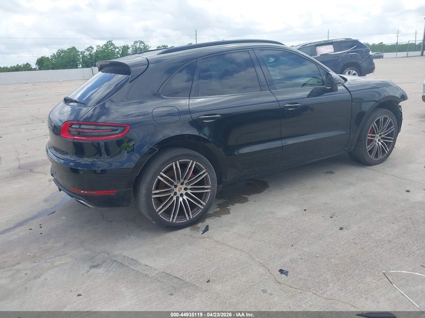 2016 Porsche Macan VIN WP1AF2A58GLB90887 IAAI salvage auction — FRONT END, Salvage Title, sold $6,800 on 2026-07-31 (photo 4)
