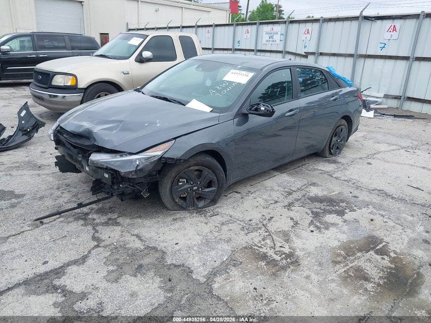 2023 Hyundai Elantra VIN KMHLM4AG4PU624774 IAAI salvage auction — FRONT END, Salvage (Georgia), sold $3,100 on 2026-07-15 (photo 2)
