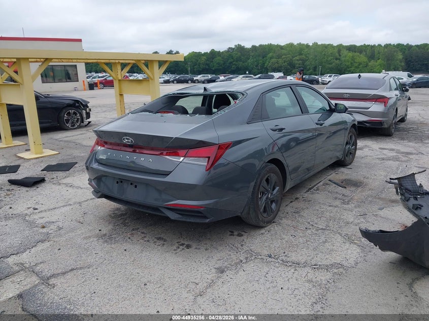 2023 Hyundai Elantra VIN KMHLM4AG4PU624774 IAAI salvage auction — FRONT END, Salvage (Georgia), sold $3,100 on 2026-07-15 (photo 4)