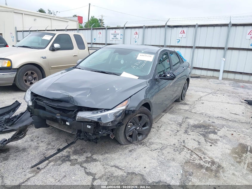 2023 Hyundai Elantra VIN KMHLM4AG4PU624774 IAAI salvage auction — FRONT END, Salvage (Georgia), sold $3,100 on 2026-07-15 (photo 6)