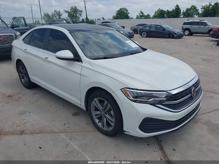 2024 Volkswagen Jetta VIN 3VW7M7BU7RM020006 IAAI salvage auction — FRONT END, Original (Texas), sold $11,100 on 2026-07-10 (photo 1)