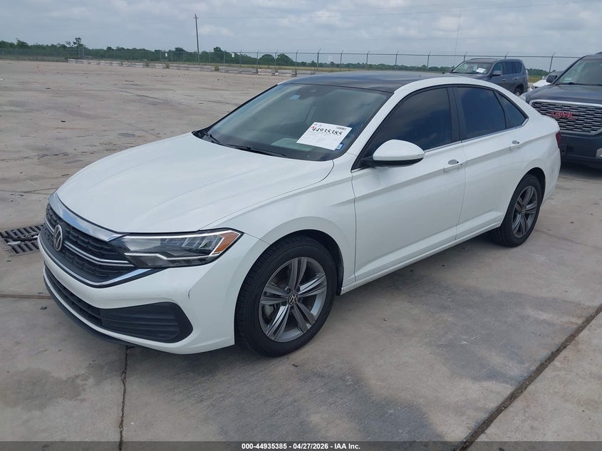 2024 Volkswagen Jetta VIN 3VW7M7BU7RM020006 IAAI salvage auction — FRONT END, Original (Texas), sold $11,100 on 2026-07-10 (photo 2)