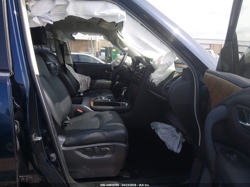 2024 Nissan Armada VIN JN8AY2BD9R9706602 IAAI salvage auction — LEFT SIDE, Salvage (Oklahoma), sold $14,100 on 2026-07-08 (photo 5)