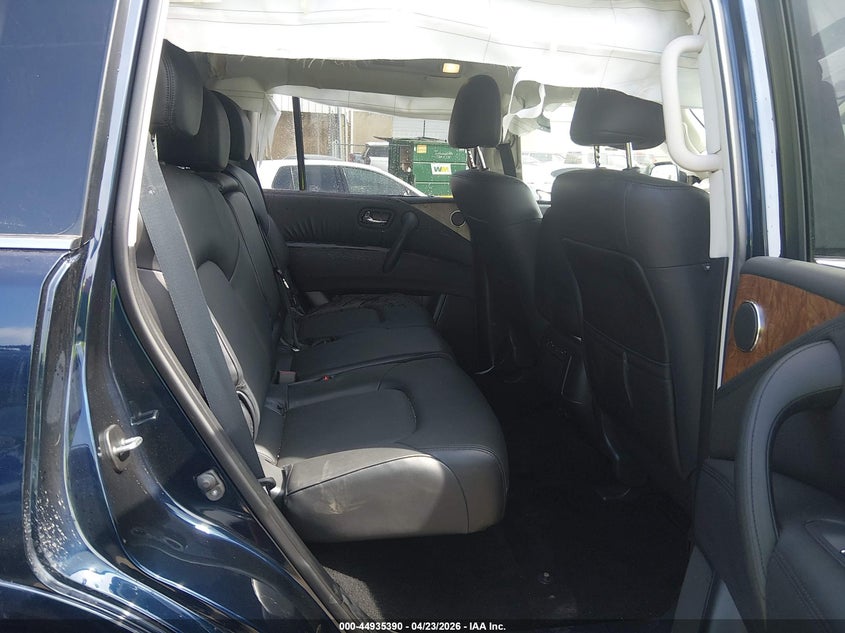 2024 Nissan Armada VIN JN8AY2BD9R9706602 IAAI salvage auction — LEFT SIDE, Salvage (Oklahoma), sold $14,100 on 2026-07-08 (photo 8)