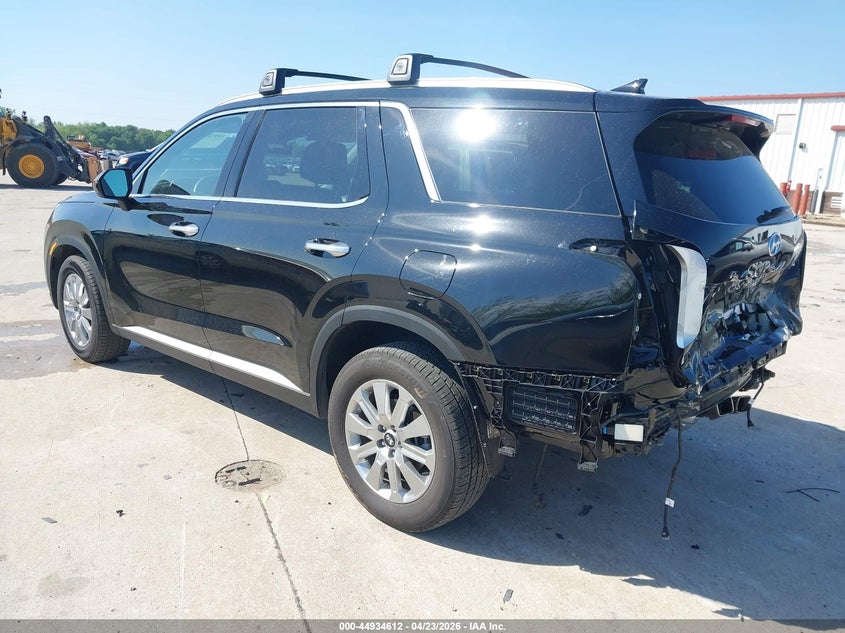 2025 Hyundai Palisade VIN KM8R2DGE9SU890239 IAAI salvage auction — REAR END, Salvage (Illinois), sold $13,800 on 2026-07-14 (photo 3)