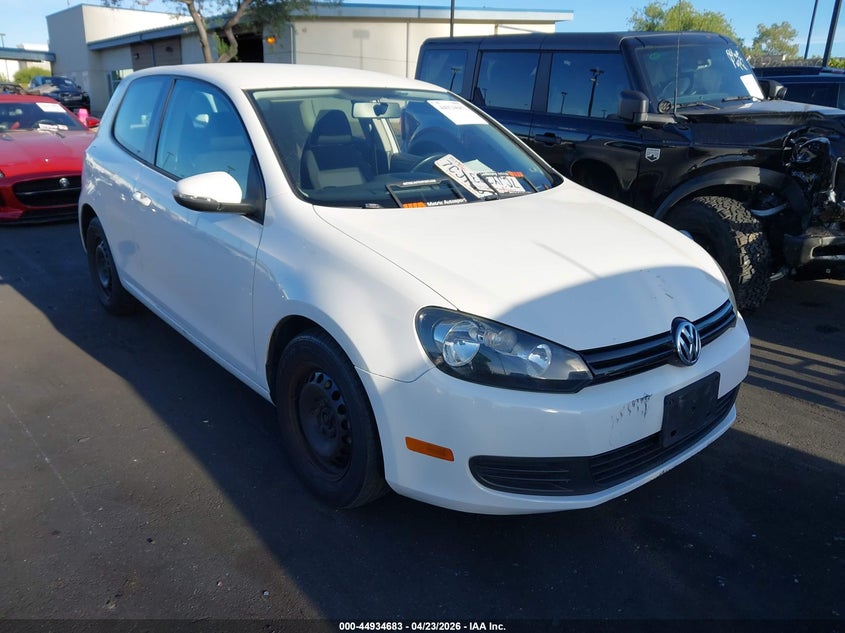 2013 Volkswagen Golf VIN WVWBB7AJ0DW120175 IAAI salvage auction — LEFT SIDE, Wait Title, sold $1,050 on 2026-07-17 (photo 1)