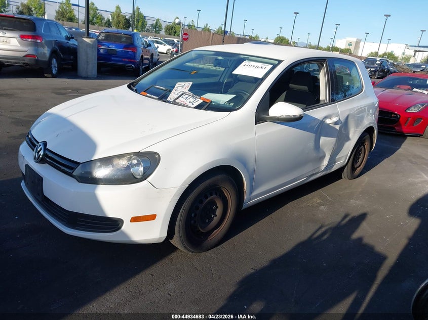 2013 Volkswagen Golf VIN WVWBB7AJ0DW120175 IAAI salvage auction — LEFT SIDE, Wait Title, sold $1,050 on 2026-07-17 (photo 2)