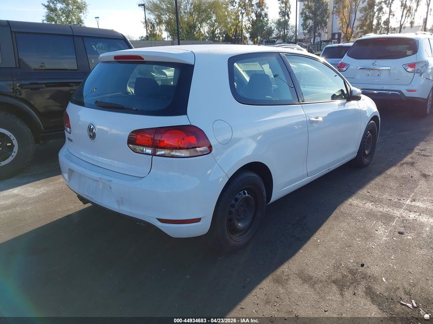 2013 Volkswagen Golf VIN WVWBB7AJ0DW120175 IAAI salvage auction — LEFT SIDE, Wait Title, sold $1,050 on 2026-07-17 (photo 4)