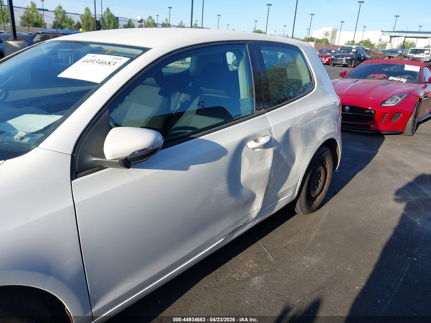 2013 Volkswagen Golf VIN WVWBB7AJ0DW120175 IAAI salvage auction — LEFT SIDE, Wait Title, sold $1,050 on 2026-07-17 (photo 6)