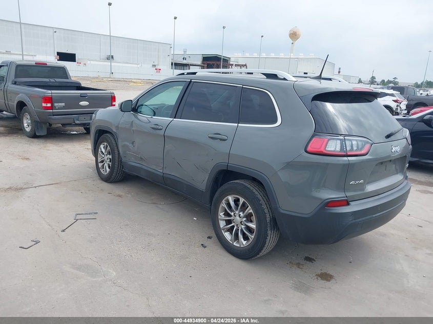 2021 Jeep Cherokee VIN 1C4PJMLB3MD186051 IAAI salvage auction — LEFT SIDE, Original (Texas), sold $7,100 on 2026-07-09 (photo 3)