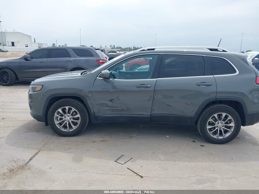 2021 Jeep Cherokee VIN 1C4PJMLB3MD186051 IAAI salvage auction — LEFT SIDE, Original (Texas), sold $7,100 on 2026-07-09 (photo 6)