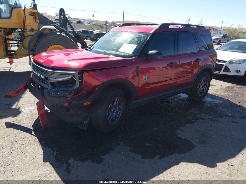 2025 Ford Bronco sport VIN 3FMCR9BN8SRF24382 IAAI salvage auction — LEFT FRONT, Wait Title, sold $6,200 on 2026-07-10 (photo 2)