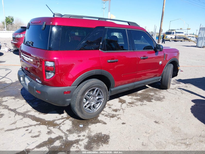 2025 Ford Bronco sport VIN 3FMCR9BN8SRF24382 IAAI salvage auction — LEFT FRONT, Wait Title, sold $6,200 on 2026-07-10 (photo 4)