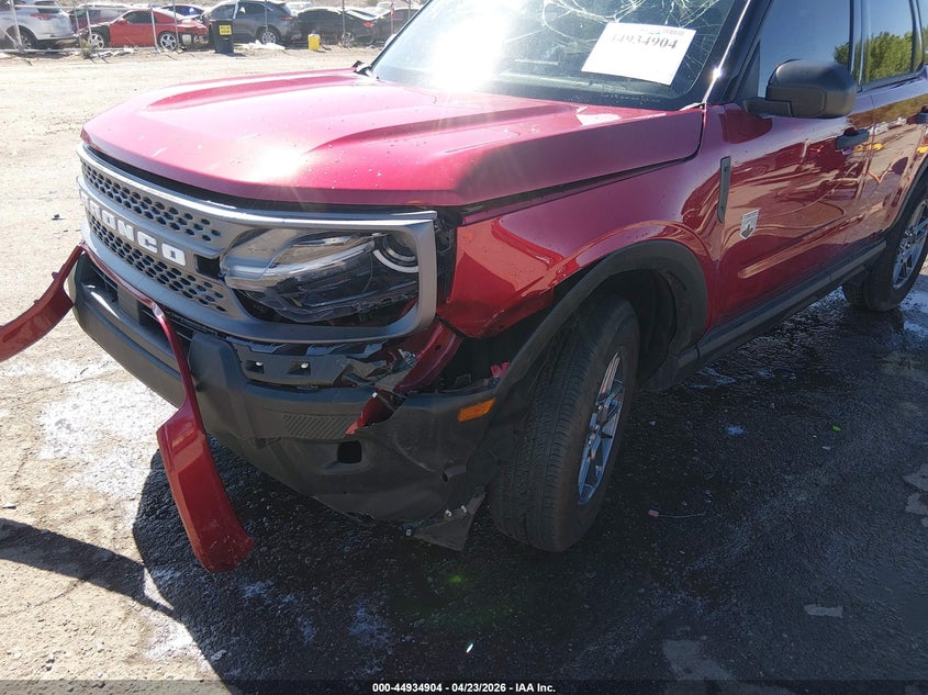 2025 Ford Bronco sport VIN 3FMCR9BN8SRF24382 IAAI salvage auction — LEFT FRONT, Wait Title, sold $6,200 on 2026-07-10 (photo 6)