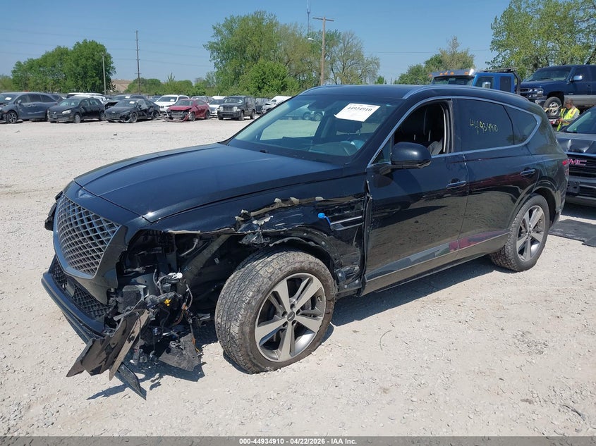 2021 Genesis Gv80 VIN KMUHCESC1MU038542 IAAI salvage auction — FRONT END, Wait Title, sold $7,100 on 2026-07-22 (photo 2)