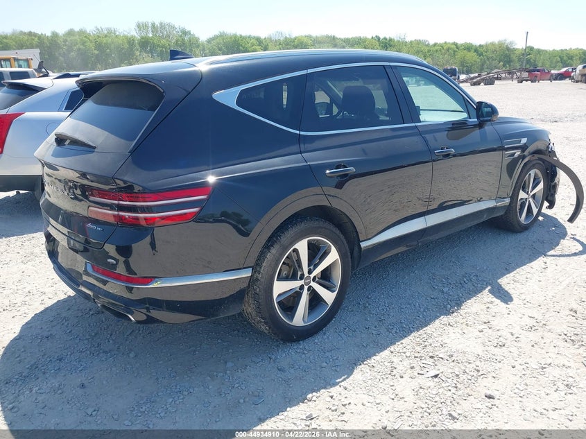 2021 Genesis Gv80 VIN KMUHCESC1MU038542 IAAI salvage auction — FRONT END, Wait Title, sold $7,100 on 2026-07-22 (photo 4)