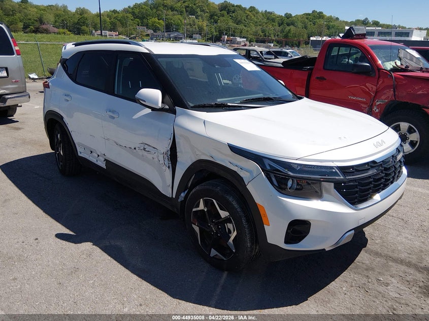 2025 Kia Seltos VIN KNDEUCAA0S7817997 IAAI salvage auction — RIGHT SIDE, Salvage (Illinois), sold $7,100 on 2026-07-21 (photo 1)