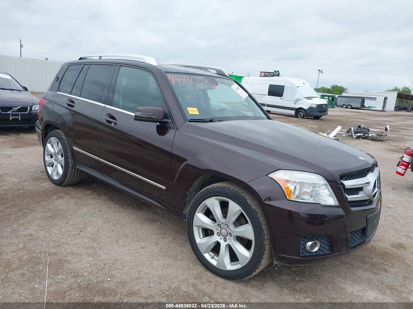 2011 Mercedes-benz Glk-klasse VIN WDCGG5GB8BF644659 IAAI salvage auction — LEFT SIDE, Original (Texas), sold $2,300 on 2026-07-29 (photo 1)