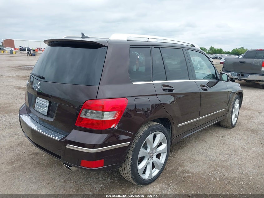 2011 Mercedes-benz Glk-klasse VIN WDCGG5GB8BF644659 IAAI salvage auction — LEFT SIDE, Original (Texas), sold $2,300 on 2026-07-29 (photo 4)