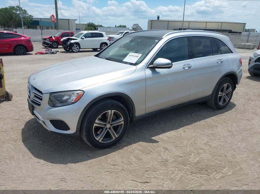 2017 Mercedes-benz Glc VIN WDC0G4JB7HF140794 IAAI salvage auction — REAR END, Rebuildable (Florida), sold $6,050 on 2026-07-28 (photo 2)