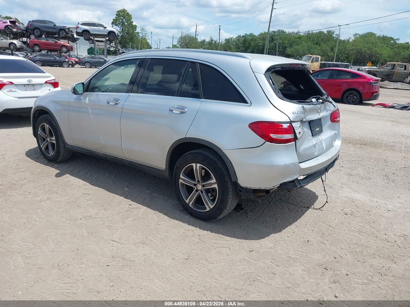 2017 Mercedes-benz Glc VIN WDC0G4JB7HF140794 IAAI salvage auction — REAR END, Rebuildable (Florida), sold $6,050 on 2026-07-28 (photo 3)