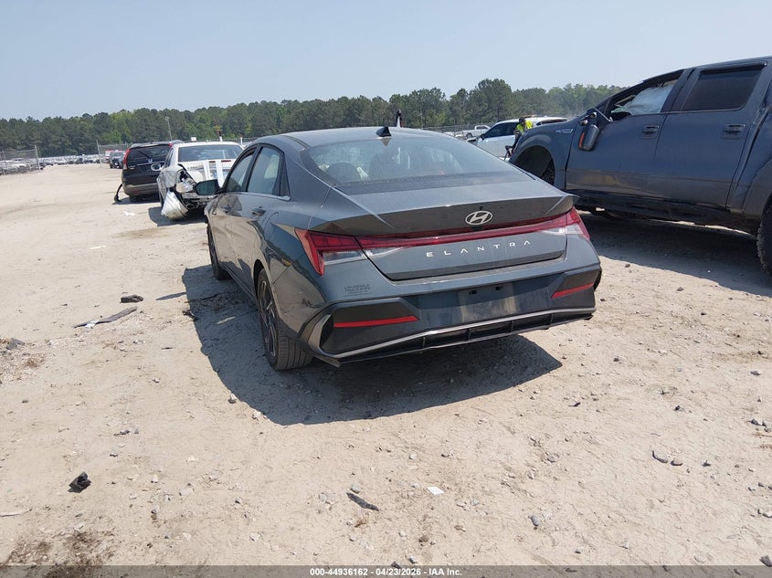 2025 Hyundai Elantra VIN KMHLS4DG8SU943234 IAAI salvage auction — FRONT END, Salvage (Georgia), sold $4,900 on 2026-07-31 (photo 3)