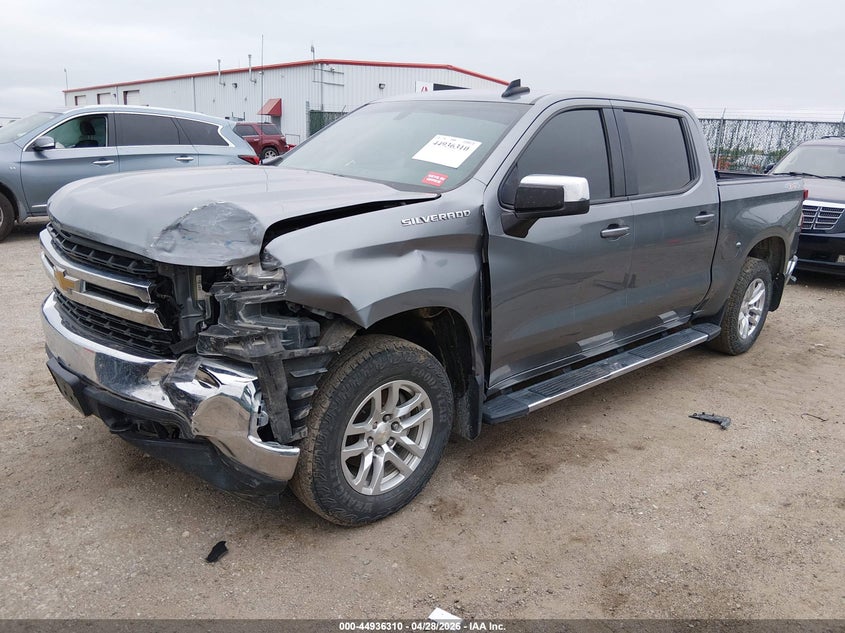 2020 Chevrolet Silverado VIN 3GCUYDED2LG124624 IAAI salvage auction — FRONT END, Salvage (Kansas), sold $8,150 on 2026-07-31 (photo 2)