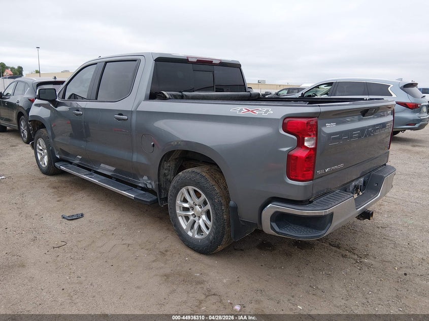 2020 Chevrolet Silverado VIN 3GCUYDED2LG124624 IAAI salvage auction — FRONT END, Salvage (Kansas), sold $8,150 on 2026-07-31 (photo 3)