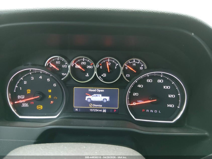 2020 Chevrolet Silverado VIN 3GCUYDED2LG124624 IAAI salvage auction — FRONT END, Salvage (Kansas), sold $8,150 on 2026-07-31 (photo 7)
