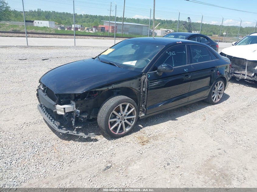 2016 Audi A3 VIN WAUB8GFF2G1043147 IAAI salvage auction — FRONT END, Salvage (Idaho), sold $2,350 on 2026-07-10 (photo 2)