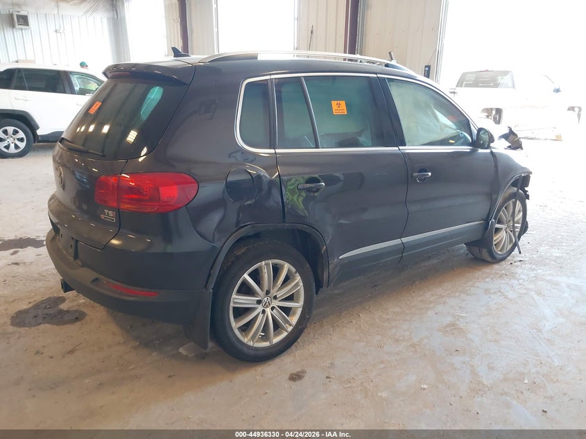2016 Volkswagen Tiguan VIN WVGBV7AX4GW535981 IAAI salvage auction — BIO HAZARD, Salvage (Idaho), sold $600 on 2026-07-14 (photo 4)