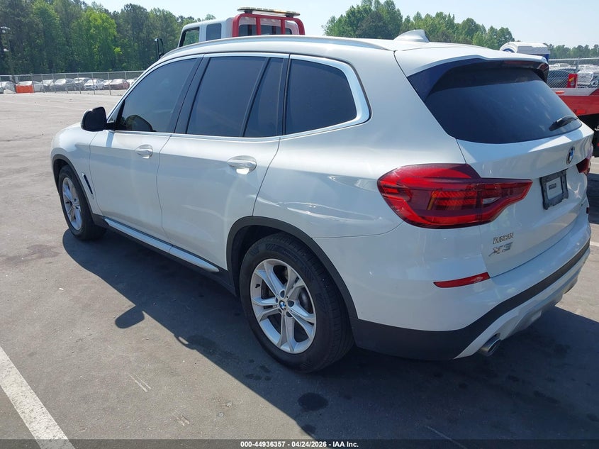 2020 BMW X3 VIN 5UXTY5C0XLLT32141 IAAI salvage auction — RIGHT SIDE, Salvage Title, sold $7,800 on 2026-07-29 (photo 3)