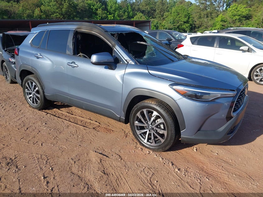 2023 Toyota Corolla cross VIN 7MUEAAAG6PV062245 IAAI salvage auction — INTERIOR BURN, Salvage (Alabama), sold $5,100 on 2026-07-15 (photo 1)