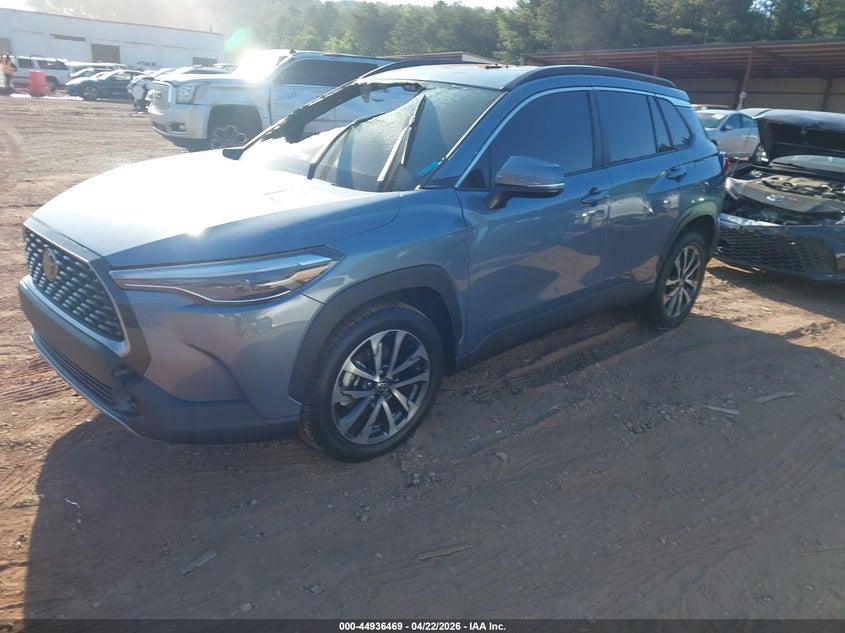 2023 Toyota Corolla cross VIN 7MUEAAAG6PV062245 IAAI salvage auction — INTERIOR BURN, Salvage (Alabama), sold $5,100 on 2026-07-15 (photo 2)