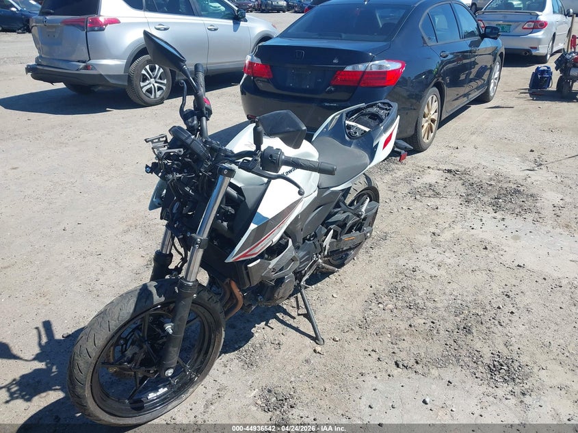 2023 Kawasaki Er VIN JKAERKD15PDAR4001 IAAI salvage auction — FRONT END, Salvage Title, sold $475 on 2026-07-21 (photo 2)