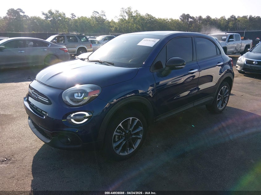 2023 Fiat 500x VIN ZFBNF3B11PPA29543 IAAI salvage auction — SIDE, Salvage (South Carolina), sold $4,800 on 2026-08-13 (photo 2)