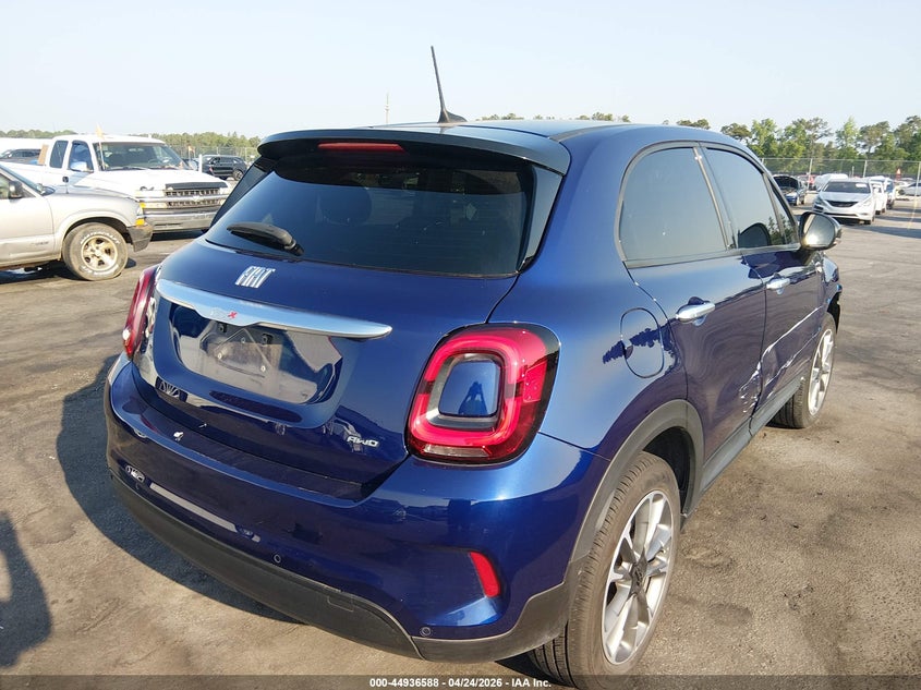 2023 Fiat 500x VIN ZFBNF3B11PPA29543 IAAI salvage auction — SIDE, Salvage (South Carolina), sold $4,800 on 2026-08-13 (photo 4)