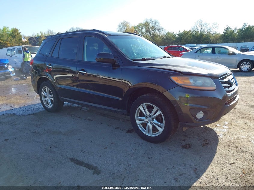 2011 Hyundai Santa fe VIN 5XYZKDAG9BG052535 IAAI salvage auction — FRONT END, Salvage (Indiana), sold $575 on 2026-08-02 (photo 1)